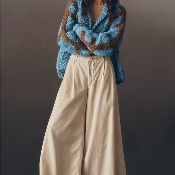 Pilcro Pants - Anthropologie Pilcro Tie Waist High Rise Wide-Leg Pants